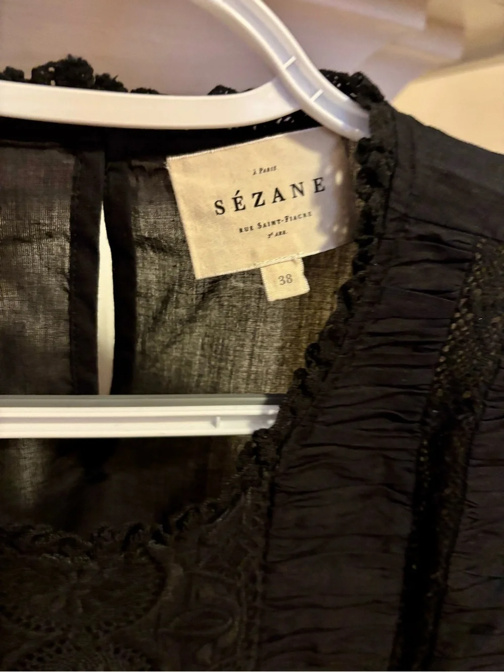 Sézane Bamba Blouse Size 38/6 brand new without tags - Picture 6 of 7